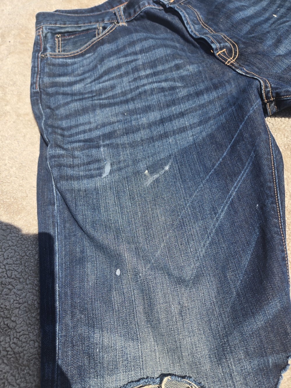 DSQUARED2 Dark Blue Men’s Jeans with Multicolor Embroidered Skull & Snake - Picture 7 of 8